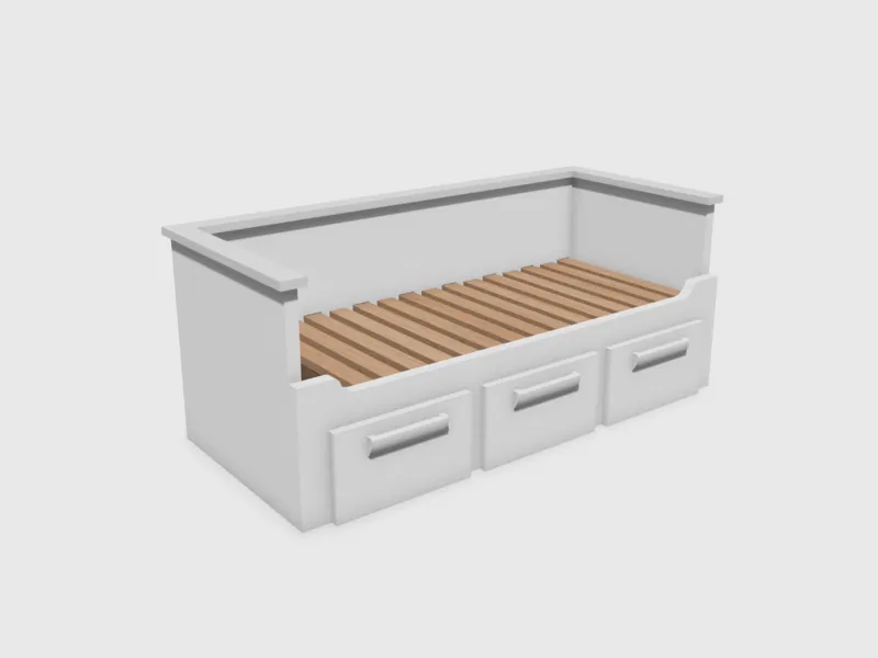 Miniature IKEA Hemnes