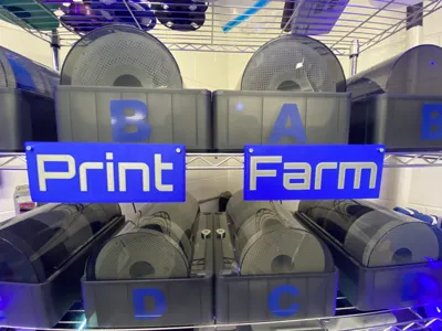 Print Farm Sign
