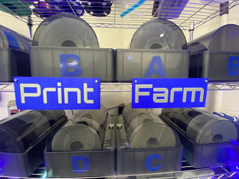 Print Farm Sign