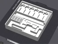 0.2mm layer, 1 walls, 5% infill