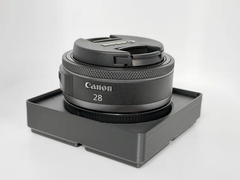 Gridfinity Canon RF Vertical Lens Storage 2x2