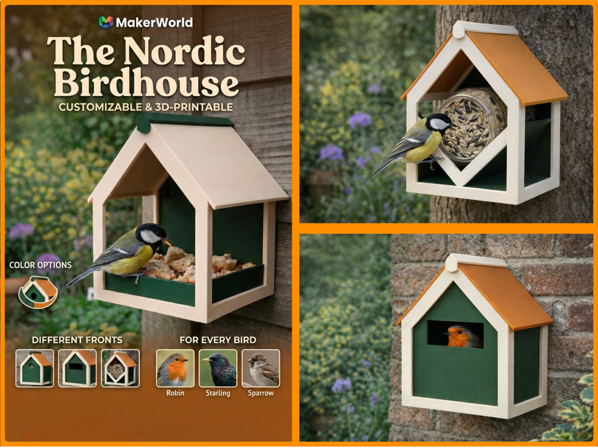 The Nordic Modular Birdhouse