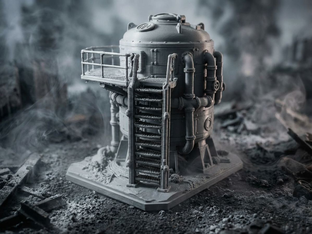 Industrial Reactor Platform – Sci-Fi Terrain 32mm 