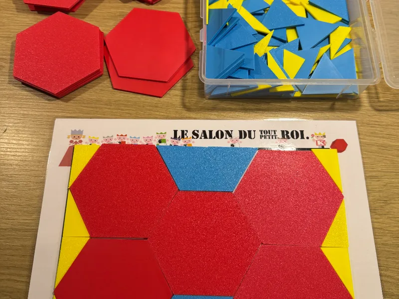 Atelier de pavage inspiré de “Le Tout Petit Roi”