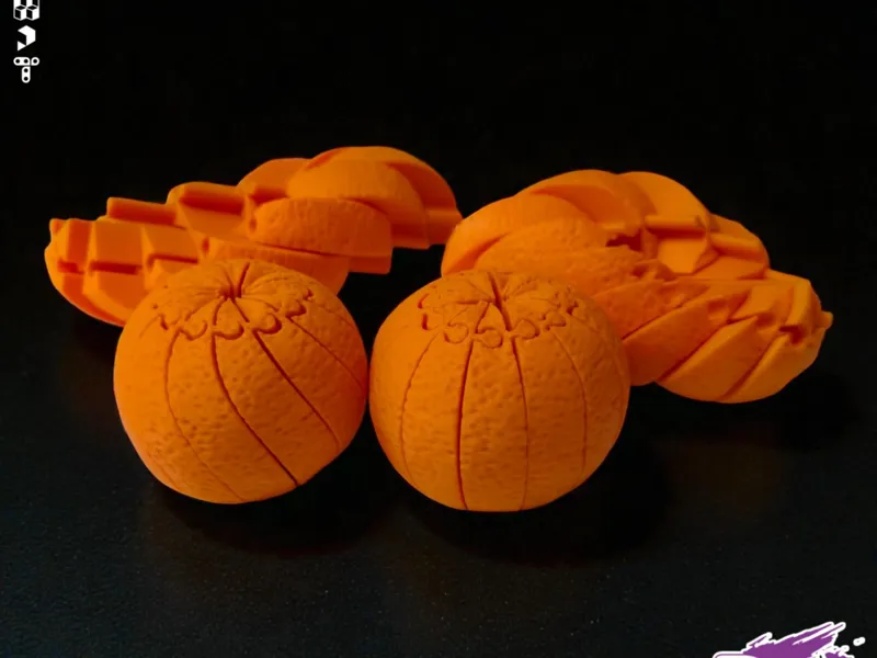 Twisted Clementine ( No Supports - 4 versions )