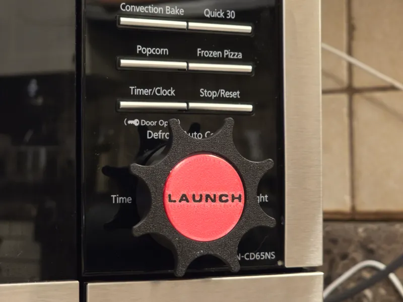 Panasonic Genius Microwave Dial and Button Covers