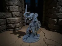 Figurine de chasseur — clan Chasseurs de Dragons — photo 2