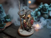 Figurine de chasseur — clan Chasseurs de Dragons — photo 1
