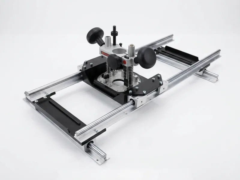 Router Sled for Linear SBR12 Rails - Bosch POF 600