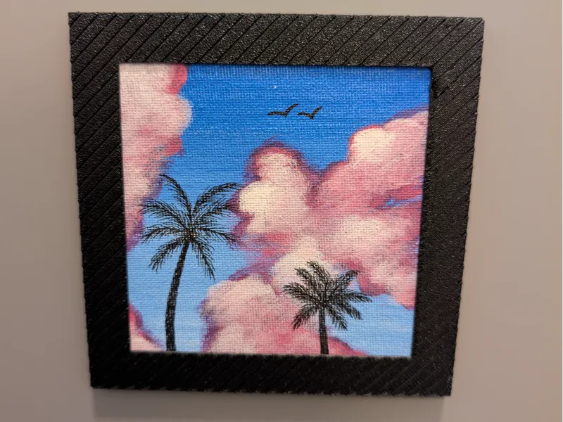 Magnetic Frame for Canvas