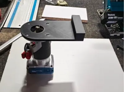 Base Plate Ergauer G2 18V router 9cm to edge LED