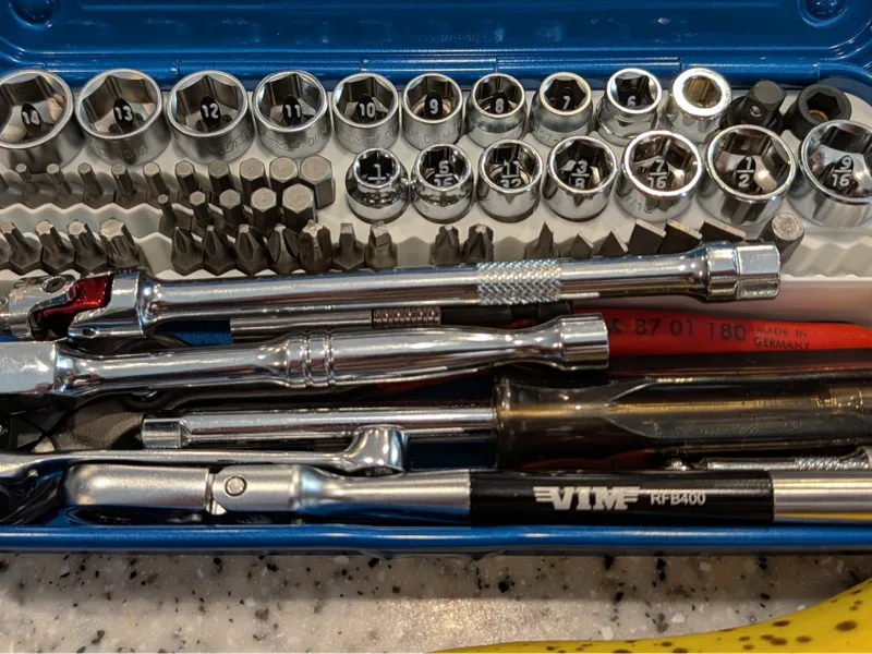 Trusco Mini Mechanics Tool Kit Insert