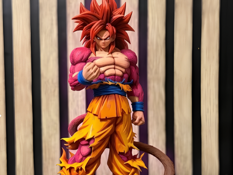 Super Saiyan 4 Goku Dragon Ball GT Display Statue - 1