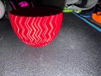 0.24mm layer, 3 walls, 6% infill
