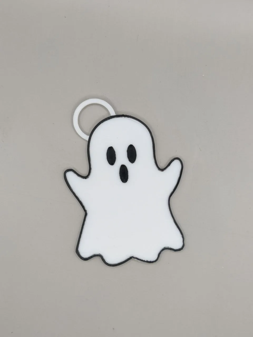 Halloween ghost keychain by mr3dproject - MakerWorld