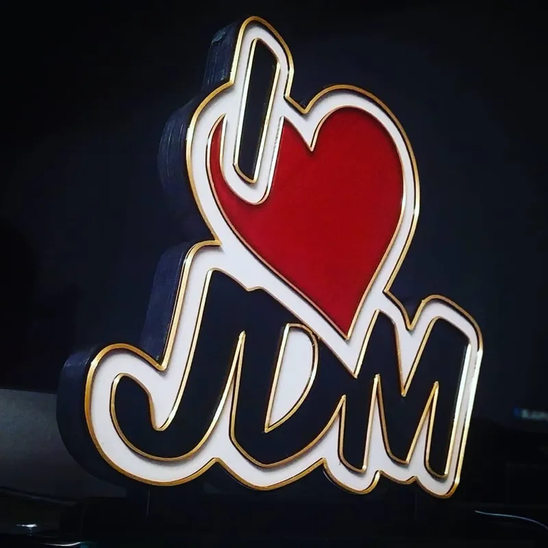 LAMPARA I LOVE JDM (DRIFTING)