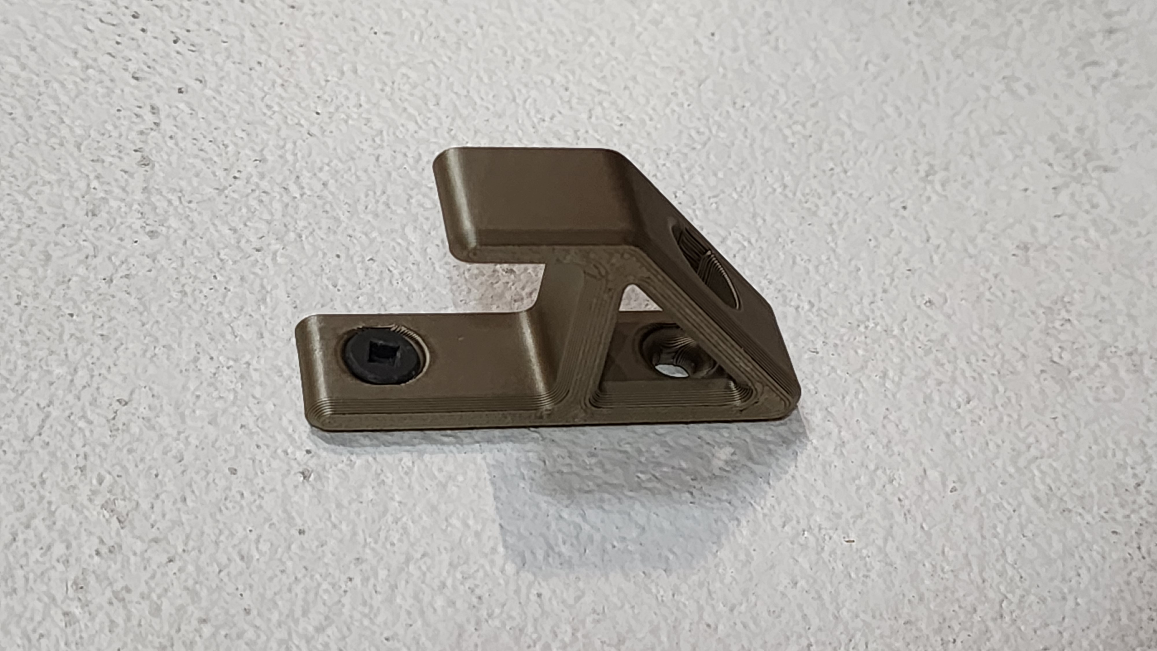 Miniatura 2 do modelo 3D Customizable Parametric Wall Hook