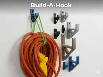 Customizable Parametric Wall Hook