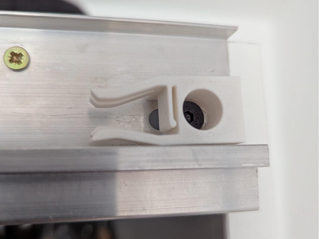 IKEA PAX wardrobe sliding door stopper