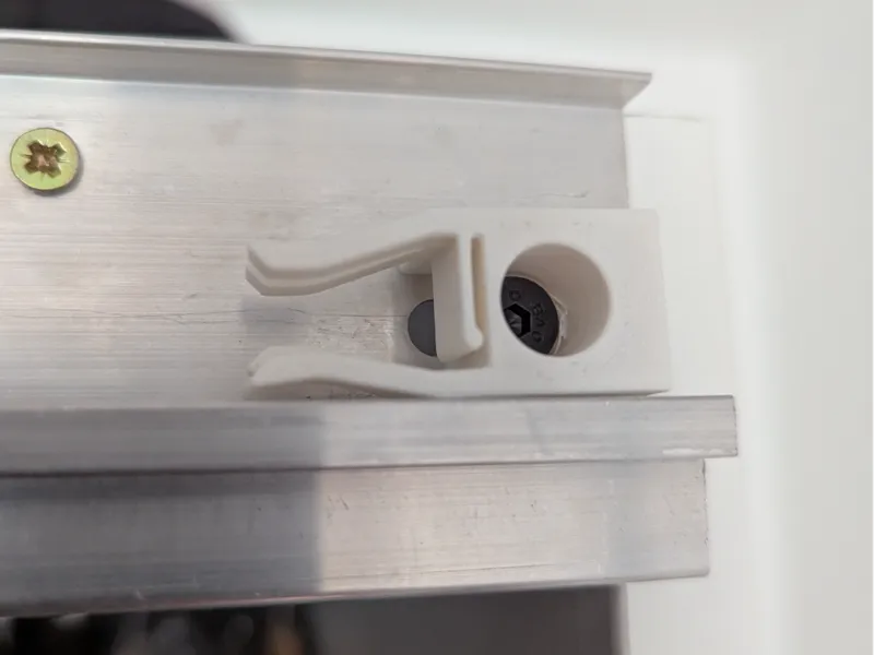 IKEA PAX wardrobe sliding door stopper