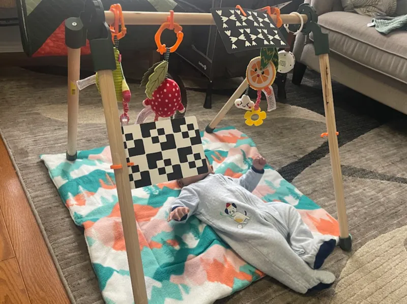 Foldable Play Gym For Babies