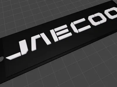 Simple JAECOO keychain