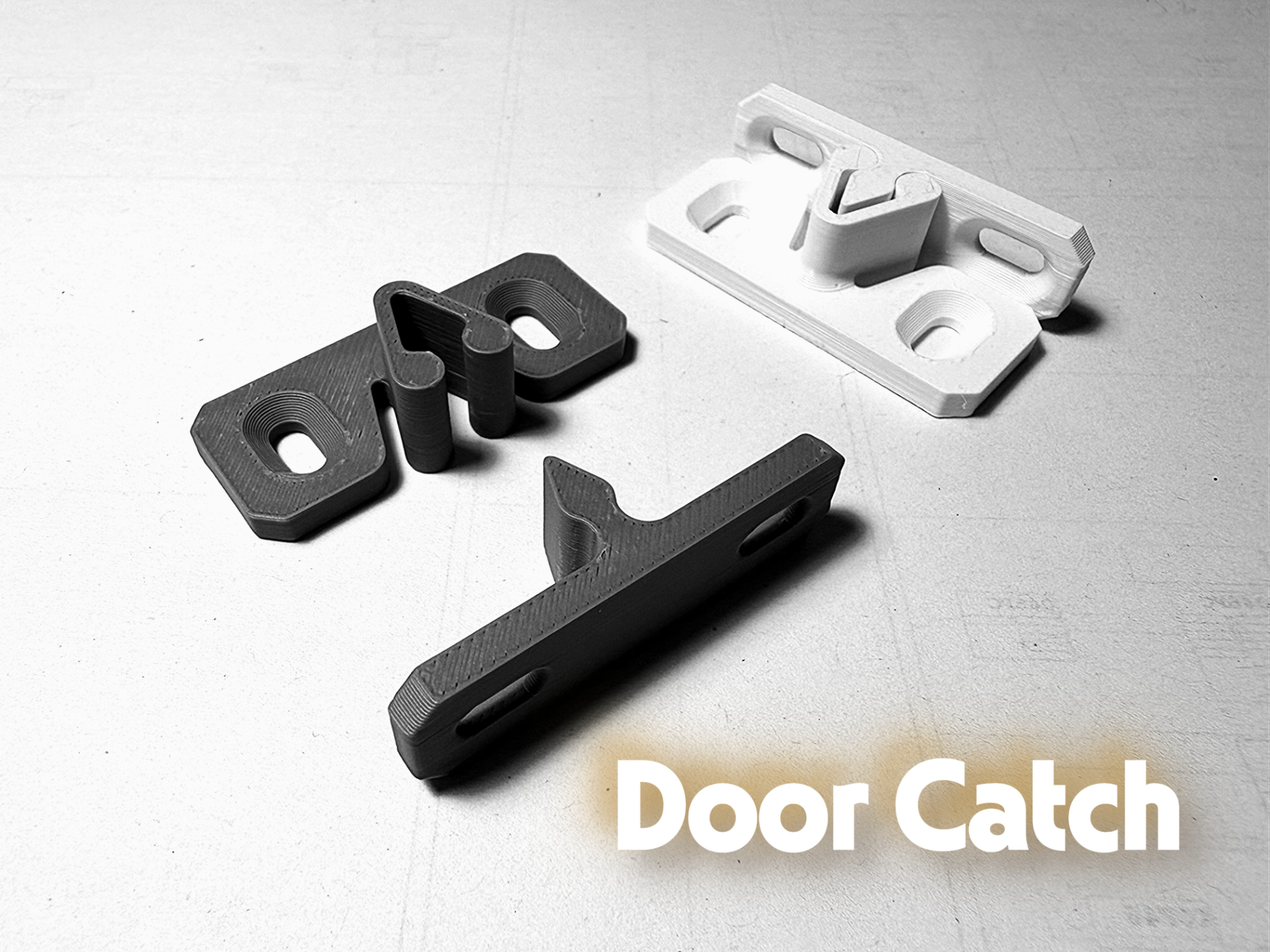 Door catch 3D model