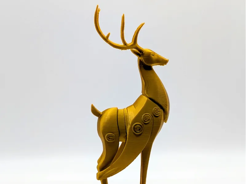 Regal Christmas Reindeer