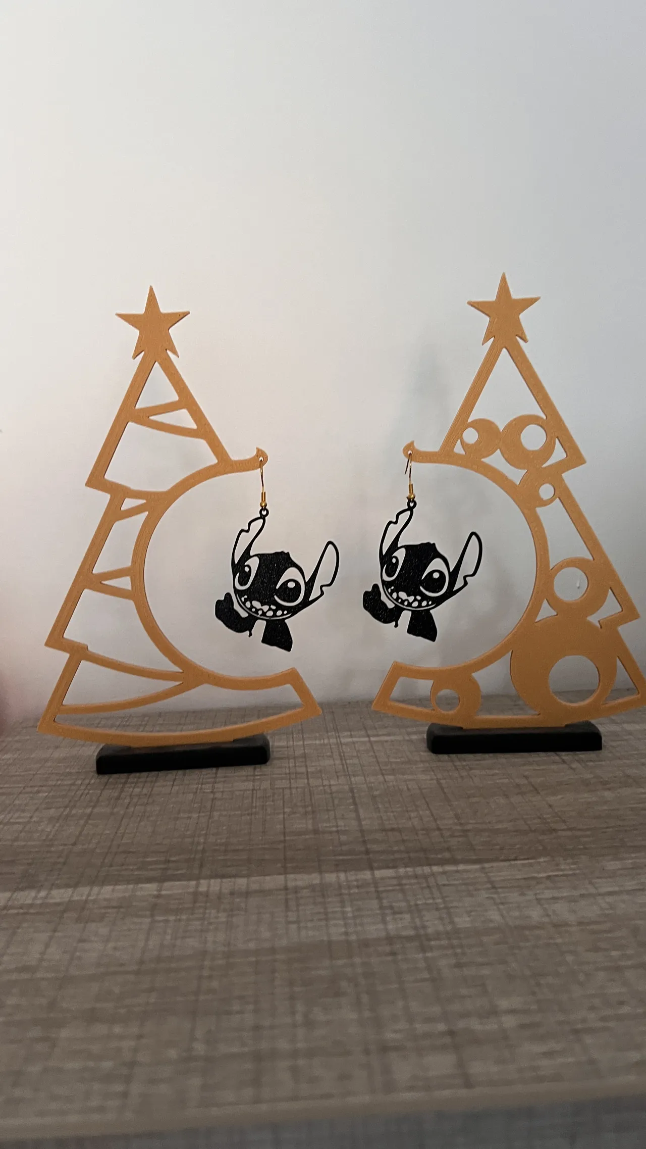 Earrings - Stitch view 2