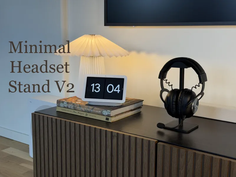 Minimalist Headset Stand V2