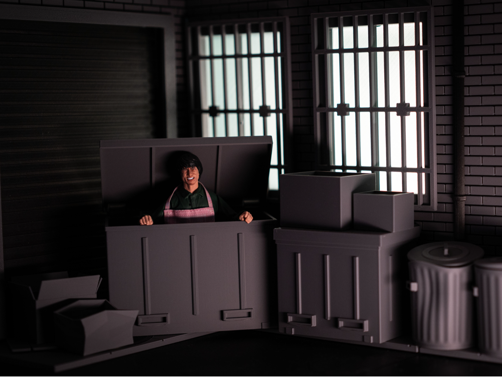 1/12 Scale Alley Accessories Pack - 1
