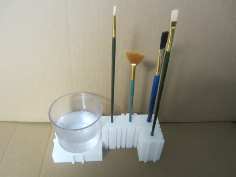 Modular Paintbrush Holder 