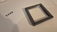 Fan to duct adapter - snap-fit with pins
