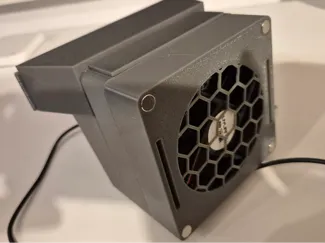 P2S filter HEPA&carbon, 80mm fan for @fnatr riser