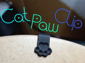 Cat paw Filament clip