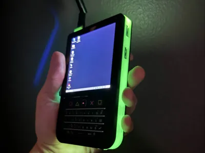 Hackberry Pi CM5 SMA WiFi Antenna Mount
