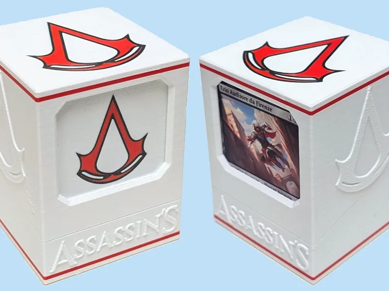 MTG Deck Box - Assassin's Creed Design