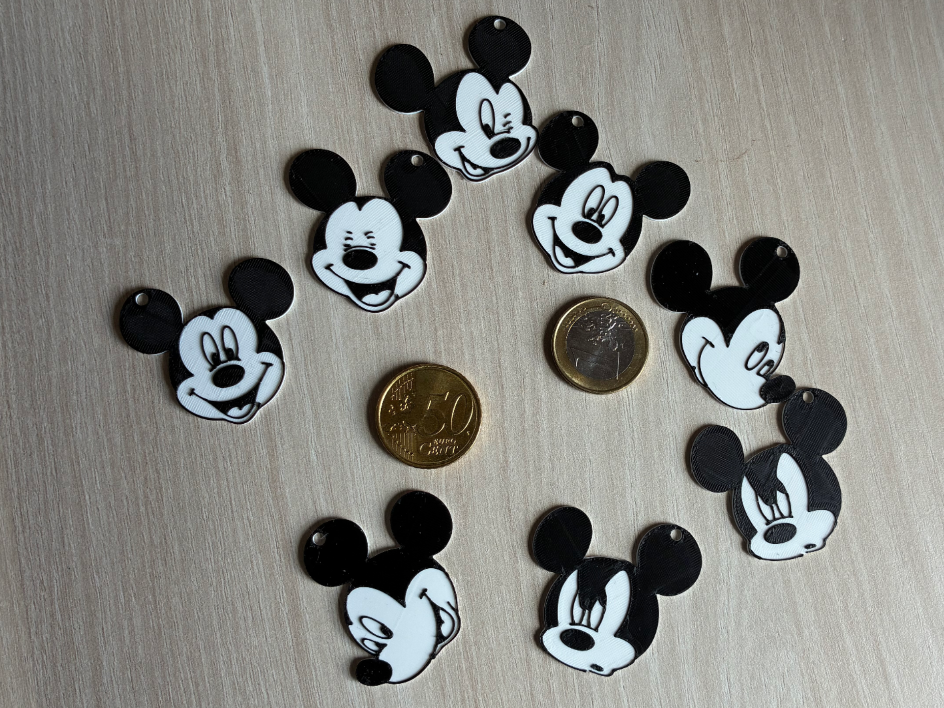 Mickey Mouse keychain