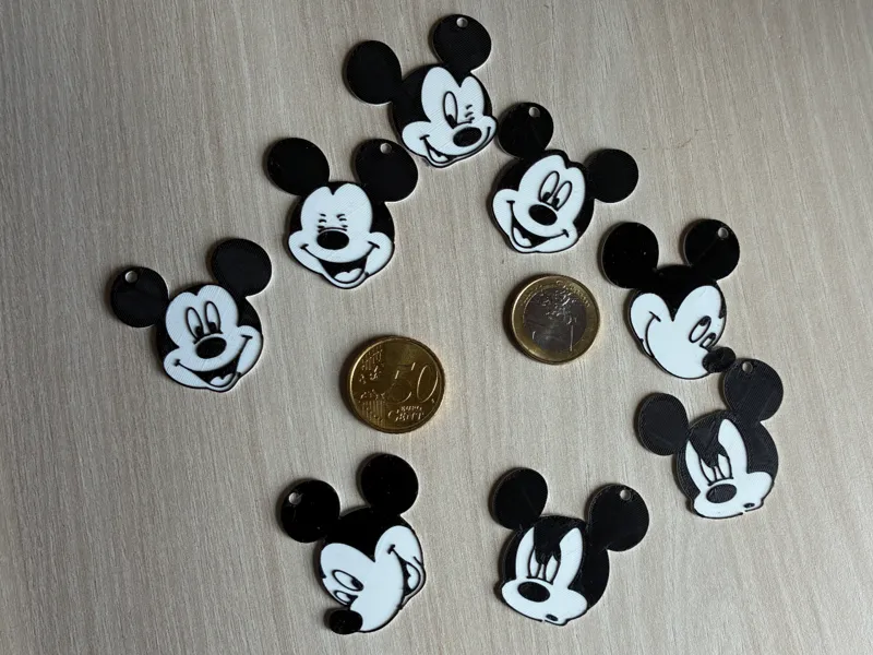 Mickey Mouse keychain