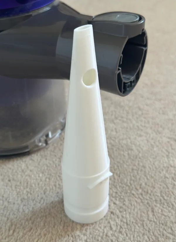 Adaptateur Dyson V6 pour sceller les sachets de filament