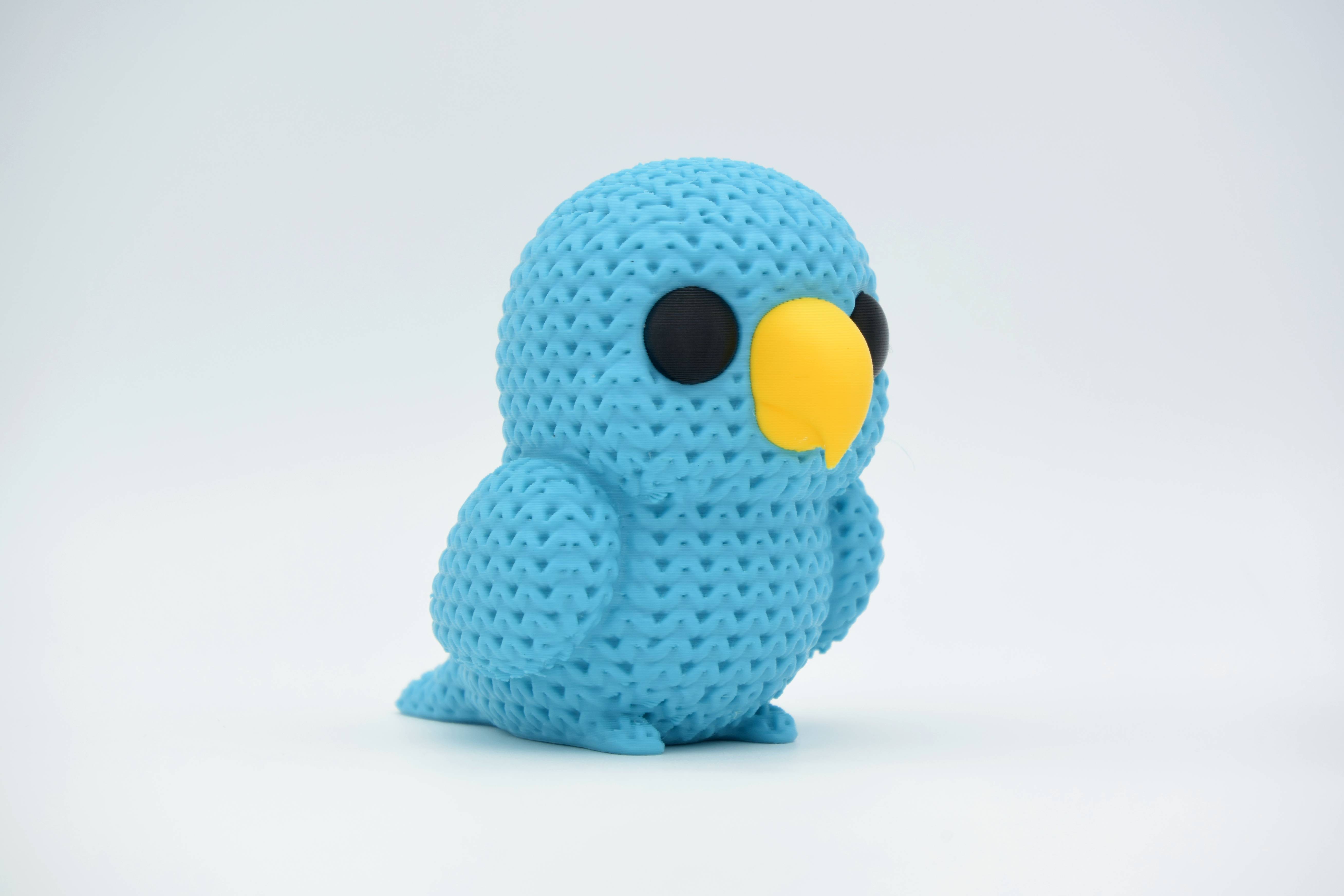 Miniatura 2 do modelo 3D Knitted Parrot