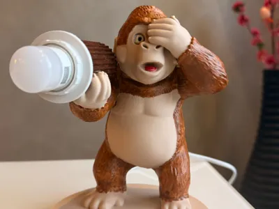 Gorilla Lamp