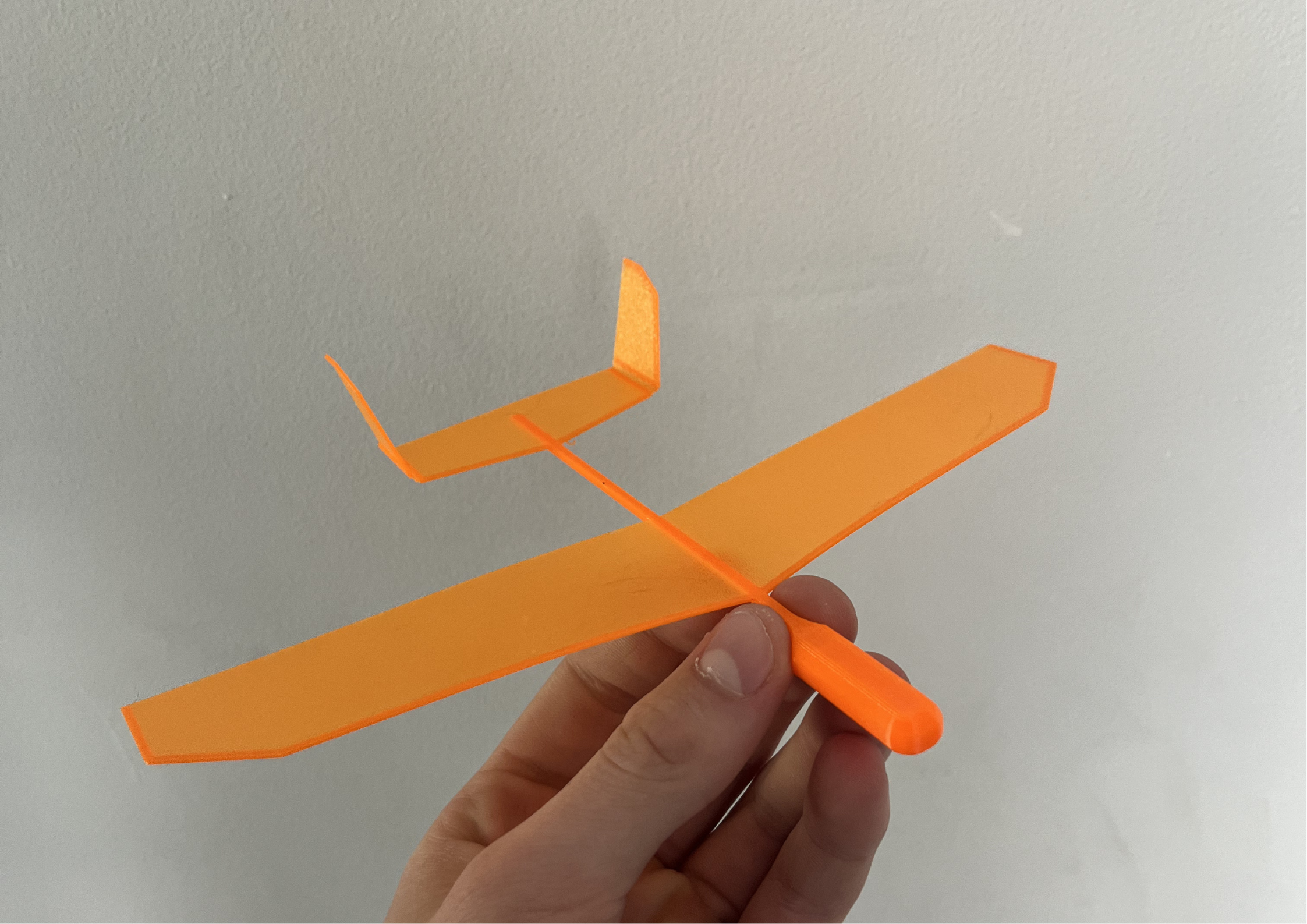 3D модель Glider Plane — 3D-друкований паперовий планер | Іграшковий літак Львів — 3D друк Львів