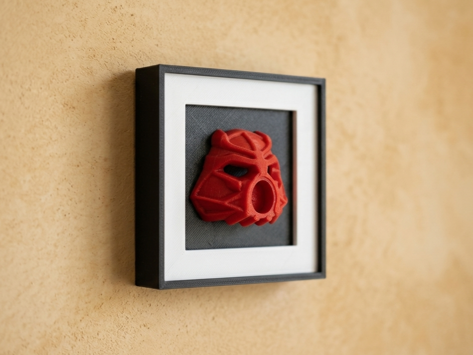 Cornice Display Hau Nuva – Maschera Bionicle
