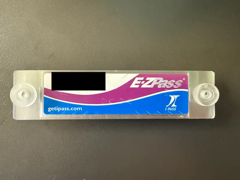 I-PASS / E-ZPass Toll Sticker – Suction Mount