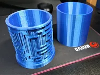 0.2mm layer, 2 walls, 5-15% infill