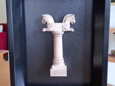 Ancient Persian Column Head – Persepolis Style