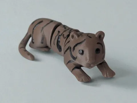 Mini Tiger - Articulated Animal