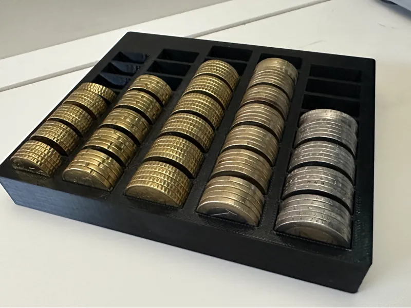 Euro Münzen Box