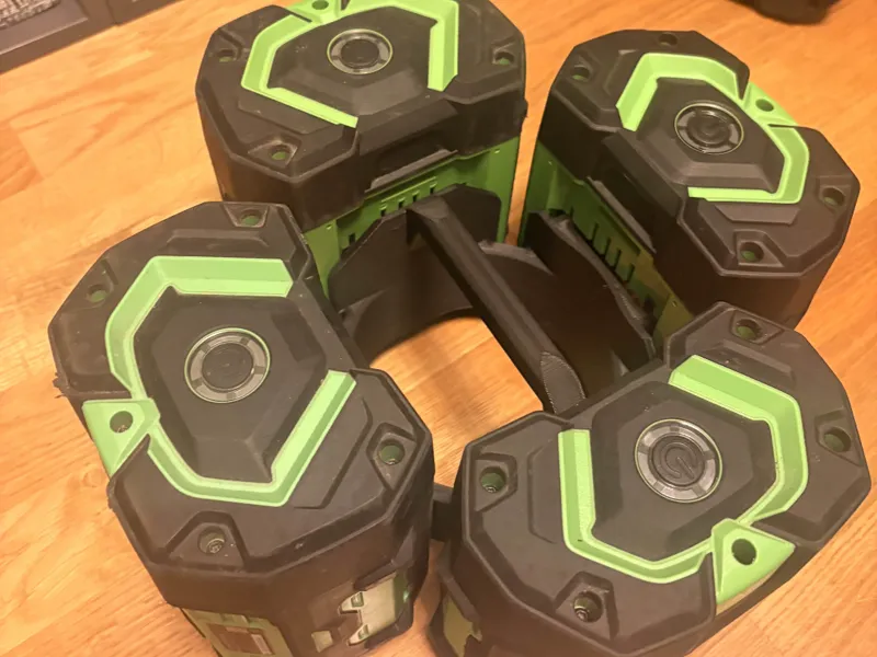 EGO battery carrier ( up to 4 batterys
